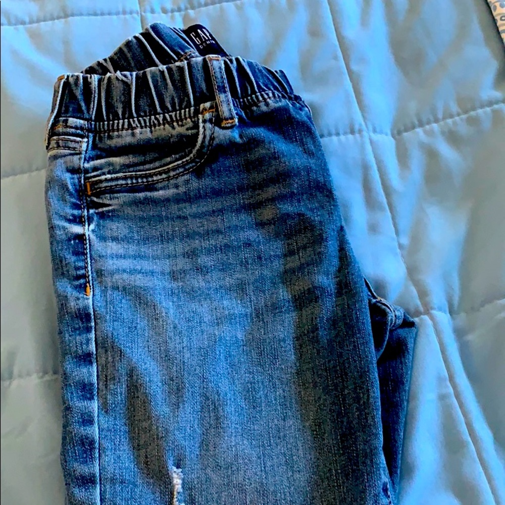 GAP girl’s stretch jeggings ankle size 12 slim.